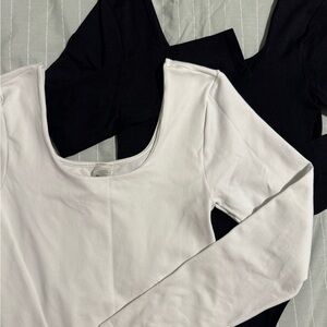 Classic Black and White Women's Bodysuit S/M
Get both